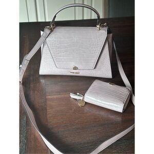 Nine West Ridgewood handbag and wallet in Lavender